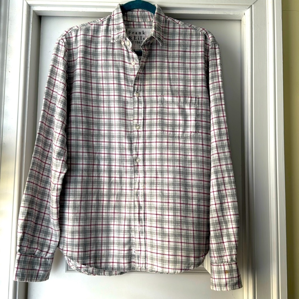 Frank and Eileen Mens Flannel Shirt Small